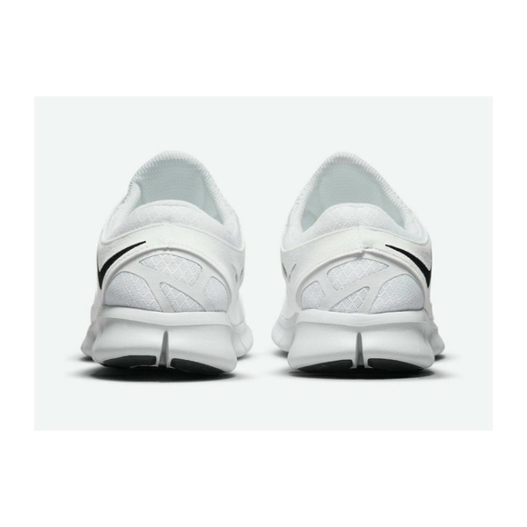 Nike Free Run 2 Low Top Mens Running Shoes White Black DH8853-100 NEW Multi Sz - Picture 6 of 7